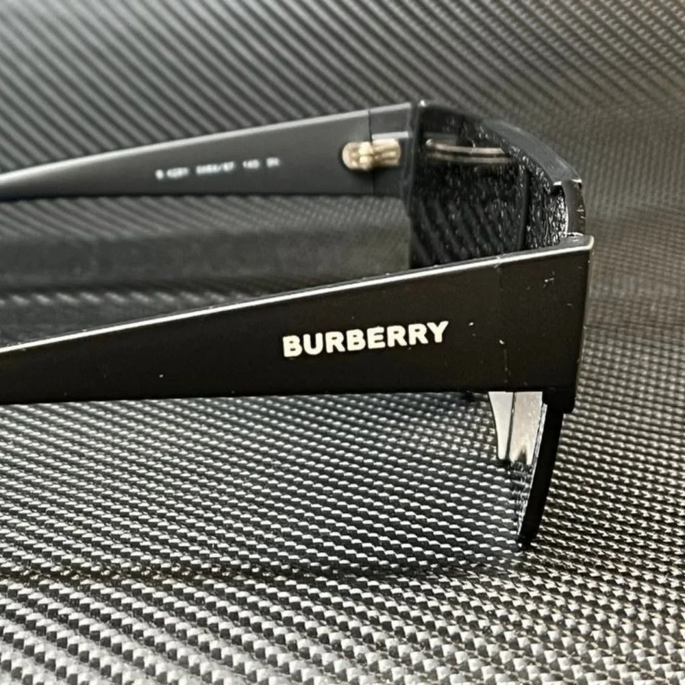 BURBERRY BE4291 346487 Matte Black Grey 38 mm Men's Sunglasses